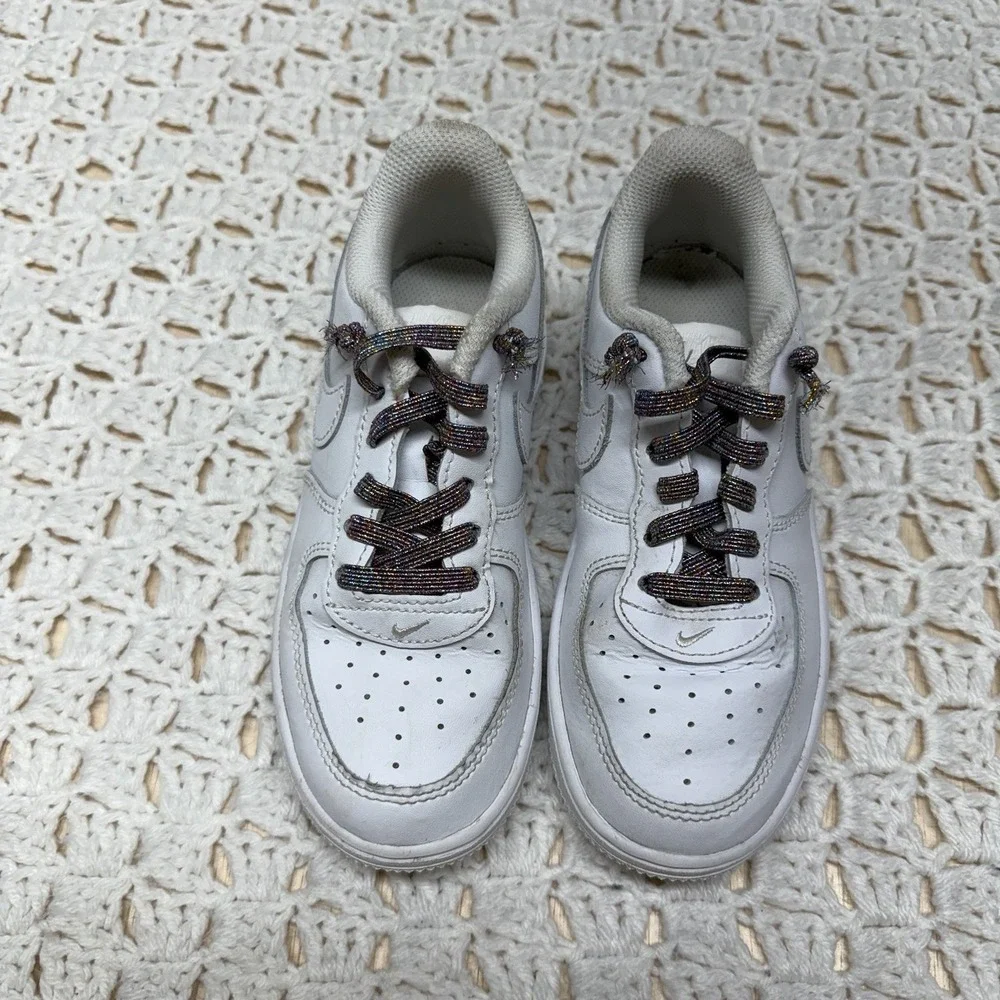 Nike Air Force 1 Sneaker Girl Sz 13C Youth Court Legacy White British DH2925-111
